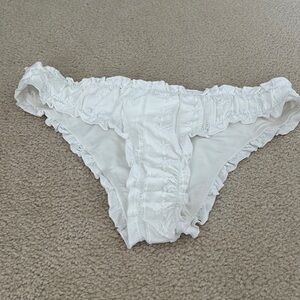 Aerie, white eyelet swim bottoms